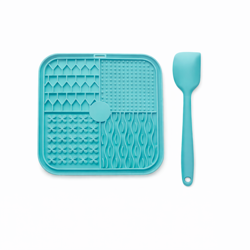 Silicone Lick Mat for Dogs & Cats Slow Feeder Anti Anxiety Pet Feeding Mat - Image 5